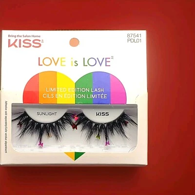 Kiss Love Is Love Limited Edition Lash Sunlight New 87541 - Image 1 of 2