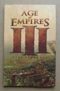 Age of Empires III (B+) Manual de usuario Microsoft PC instrucciones 3 - Imagen 1 de 5