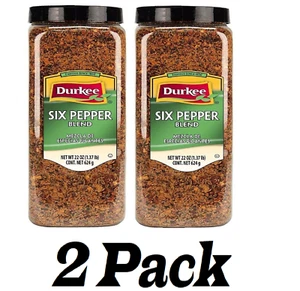 2 Pack - Durkee Six Pepper Blend 22 oz. - Picture 1 of 2