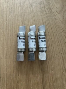 Bussman 32 Amp BS88 NSD HRC Industrie Sicherung 3er Set NSD32 Blade - Bild 1 von 2