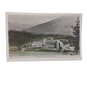 Postal de colección sin enviar The Chateau, Lake Louise, Alberta Canadian Rockies - Imagen 1 de 2