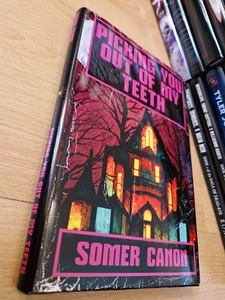 Somer Canon PICKING YOU OUT OF MY TEETH 1st/HB SIGNED/LIMITED Thunderstorm Books - Picture 1 of 4