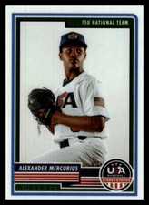2023 Panini Stars & Stripes Alexander Mercurius   33 Team USA 15U National Team