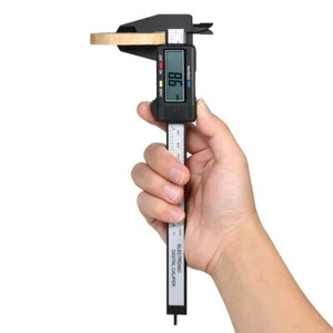150mm Digital Caliper 6" Micrometer LCD Gauge Vernier Electronic Measuring Ruler - Picture 1 of 11