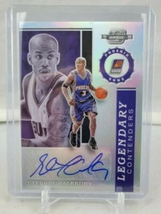 2019-20 Panini Contenders Optic Stephon Marbury Legendary Auto LC-SMB # /99 - Picture 1 of 4