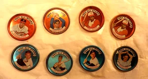 Moneda de colección 8 piezas 1964 Topps All Stars-Ford-Kaline-Robinson-Spahn-Koufax-Yastrzemski - Imagen 1 de 16