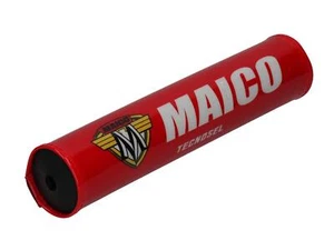 Almohadilla de manillar TECHNOSEL Maico Vintage roja/amarilla - Imagen 1 de 1
