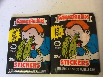GPK’s Series 13 Wax Packs (2). YOU GET 2 NICE PACKS. - Image 1 of 3