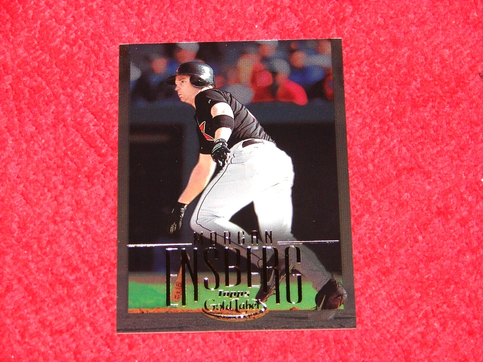 MORGAN ENSBERG ASTROS 2002 TOPPS GOLD LABEL #127 CLASS 3 TITANIUM /100 (B-4656) - Image 1 of 1