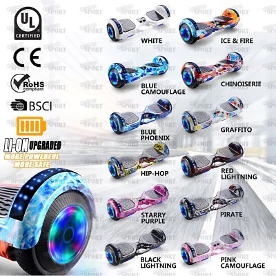 7" Hoverboard Scooter Bluetooth Self Balancing Electric Hover Board Skateboard - image 1 of 4