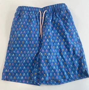 Peter Millar Seaside Collection Swim Trunks Swimsuit Kids Boys Medium 9-10 - Picture 1 of 3
