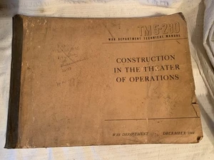 Aufbau im Einsatzgebiet 1944 Kriegsministerium Technik TM 5-280 - Bild 1 von 12