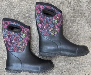 Bogs Bloom K York Wild Garden Girls Slip On Waterproof Cold Weather Youth 2 - Picture 1 of 7