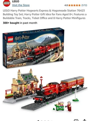 LEGO Harry Potter: Hogwarts Express & Hogsmeade Station (76423) Nuevo en Caja Foto 1 de 2