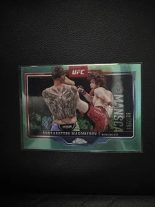 2025 Topps Chrome UFC Sharabutdin Magomedov #12 Aqua Refractor /199 - Bild 1 von 2
