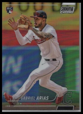2022 Stadium Club Chrome #339 Gabriel Arias Refractor - Image 1 of 2
