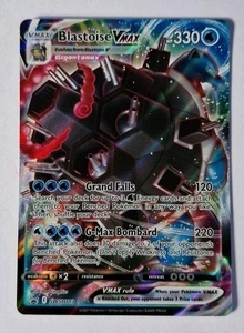 Pokémon TCG Blastoise VMAX Holo Promo Card SWSH103 Blackstar - Picture 1 of 2