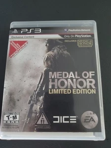 Medal of Honor Limited Edition EA Sony Playstation 3 PS3 MINT condition COMPLETE - Picture 1 of 3