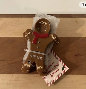 Bullseye Spielplatz 2025 Keramik Weihnachten Lebkuchenmann Messlöffel - Bild 1 von 3