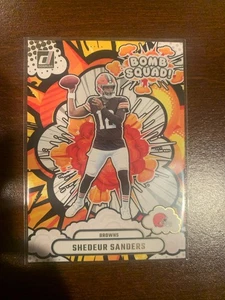 2025 Panini Donruss Bomb Squad Shedeur Sanders Rookie Card - Bild 1 von 2