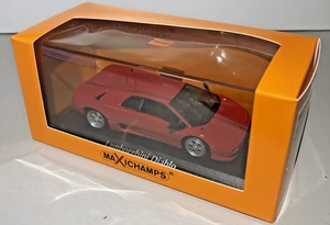 Lamborghini Diablo 1994 Red Maxichamps by Minichamps 1:43 New in Box - Picture 1 of 12