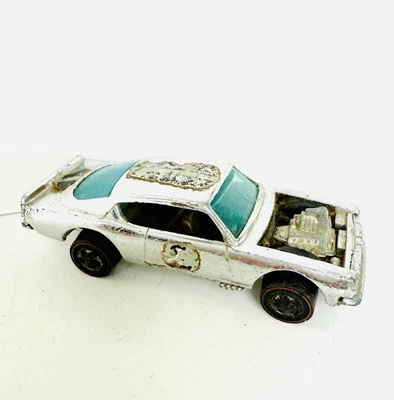 Hot Wheels Redline 1970 King Kuda Club Car membresía cromo barracuda - Imagen 1 de 4