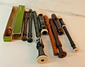 A Bundle of 6 Vintage Recorders | Musical Instruments #232 - Picture 1 of 5