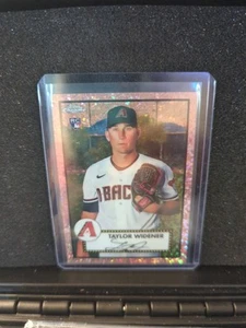 2021 Topps Chrome Platinum Anniversary Taylor Widener oro rosa mini diamante /75 - Foto 1 di 3
