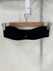 Victorias Secret Bombshell Padded Strapless Bra Size 32A Black  - Picture 1 of 7