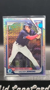 2024 Bowman - Chrome Prospects Walker Jenkins #BCP-43 Mojo Refractor (RC) - Bild 1 von 2