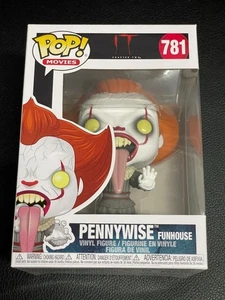 Funko Pop! Movies IT - Pennywise the Clown 781, Funhouse Version In Protector - Picture 1 of 7