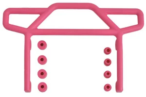 RPM 70817 Rear Bumper Pink for Traxxas Electric Rustler - Picture 1 of 5