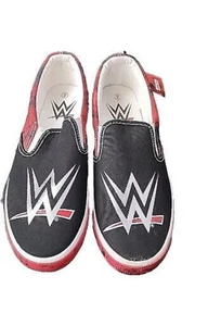 WWE Men’s Slip-on Sneaker, Red/Black US size 8 1/2 - Picture 1 of 5