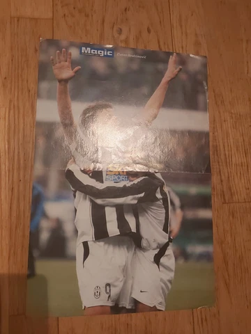 ZLATAN IBRAHIMOVIC AND LUIS FIGO TWO SIDES POSTER RARE Cover