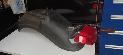 1988 YAMAHA XV750 VIRAGO OEM REAR FENDER W/ STOP LIGHT - Image 1 of 4