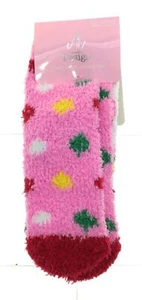 A Design Womens Christmas 3 Pack Fuzzy Socks Holiday Winter Casual Size 6 - 8 - Picture 1 of 12