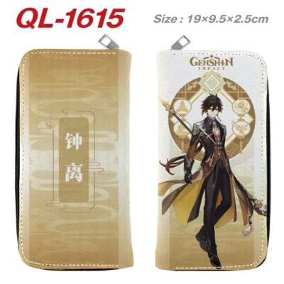 Genshin Impact Game Geldbörse Geldbeutel Wallet 19x9.5x2.5cm - Bild 1 von 3