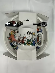 arabia finland moomin characters/bulls, plate, mug and spoon - Picture 1 of 12