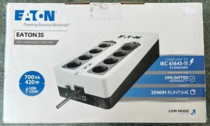 Eaton 3S 700VA 420W USB Onduleur Parafoudre Alimentation Sans Interruption - Photo 1/9