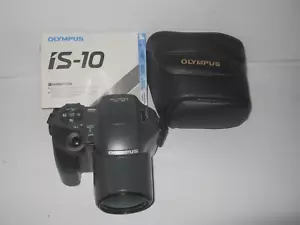 Olympus IS-10 35mm Point & Shoot Film Camera w/Case & Manual /Need BATTERIES - Picture 1 of 14