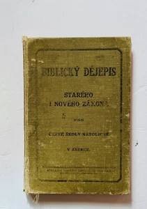 Rare Vintage Czech Biblical History, BIBLICKY DEJEPIS - Picture 1 of 24