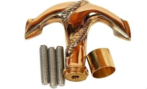 Decorative Victorian Anchor Handle Antique Style Vintage Walking Canes Stick - Picture 1 of 7