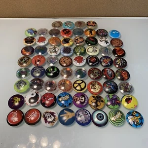 Roxx 2012 Battle Game Toys Playing Discs Pieces Bulk Bundle Lot of 68 Used - Imagen 1 de 7