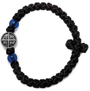 Greek Orthodox Silk Traditional Jesus Prayer Rope Komboskini Rosary Bracelet - Picture 1 of 1
