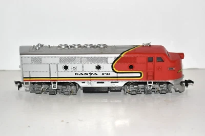 HO Scale Model Power  F7-A Diesel Locomotive Santa Fe Warbonnet Red Repair - Image 1 of 4