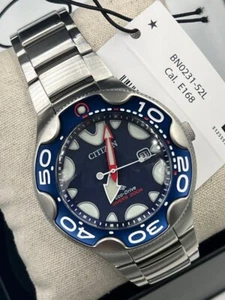 Citizen Promaster Blue Dial Orca Dive Watch Stainless Steel Bracelet BN0231-52L - Picture 1 of 7