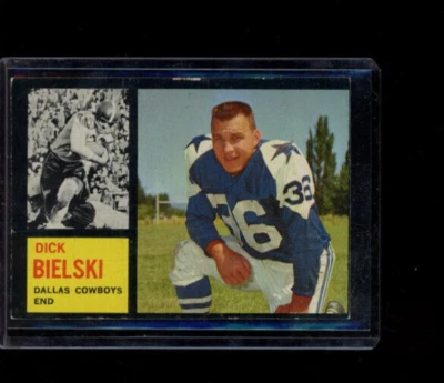 1962 Topps Dick Bielski Dallas Cowboys #43 - Image 1 of 2