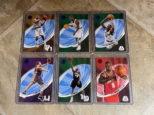 2004-05 E-XL Basketball Essential Credentials Lot (x6) Missing Serial Numbers - Picture 1 of 2