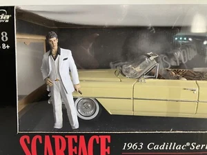 1/18 Cadillac Al Pacino Film Movie Scarface neuf - Imagen 1 de 9