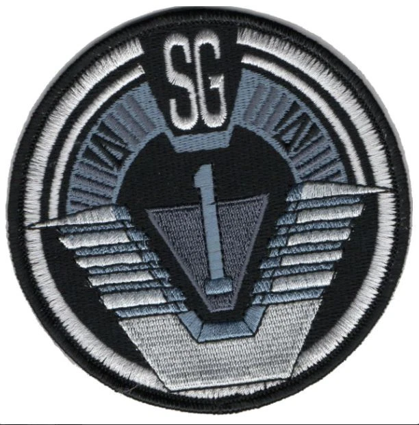 Stargate SG1 ecusson brodé équipe SG1 1ère version stargate SG1 team patch - Photo 1/1